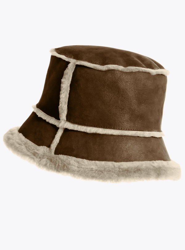 shearling bucket hat2